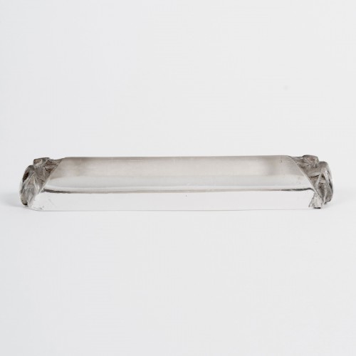 XXe siècle - 1924 René Lalique - Suite de Six porte-couteaux Scarabées