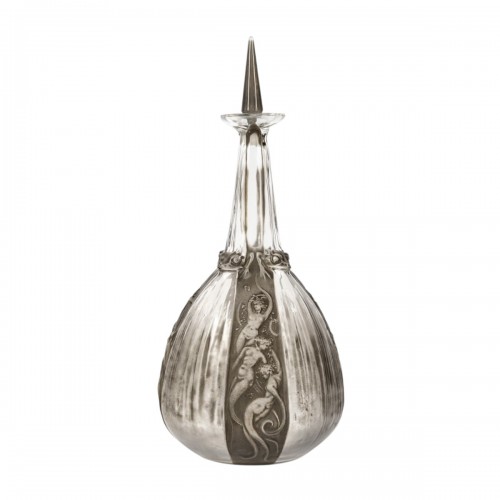 1911 René Lalique - Carafe Sirènes et Grenouilles
