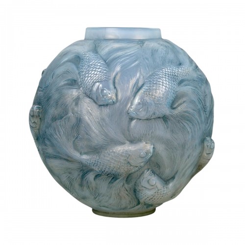 1924 René Lalique - Vase Formose