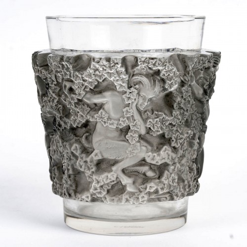 1938 René Lalique - Vase Bacchus - BG Arts