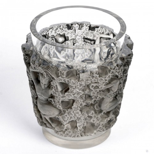 XXe siècle - 1938 René Lalique - Vase Bacchus