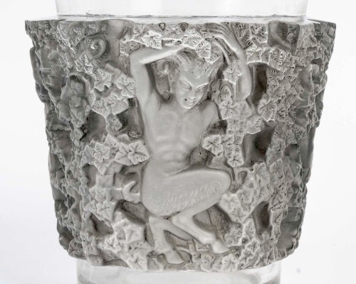 1938 René Lalique - Vase Bacchus - Art Déco