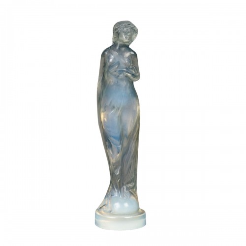 1912 René Lalique - Statuette Moyenne Voilee