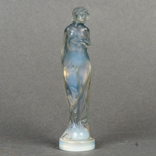1912 René Lalique - Statuette Moyenne Voilee - Glass & Crystal Style Art Déco