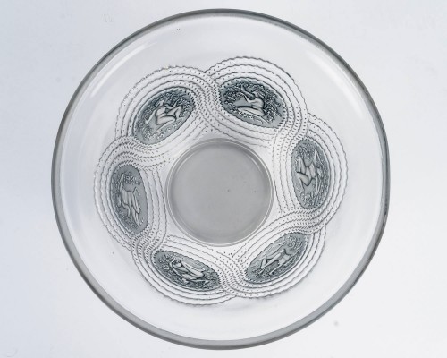 Verrerie, Cristallerie  - 1937 René Lalique - Vase Dryades