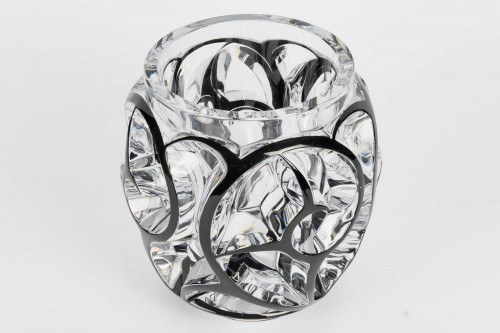 Glass & Crystal  - Lalique France - Vase Tourbillons