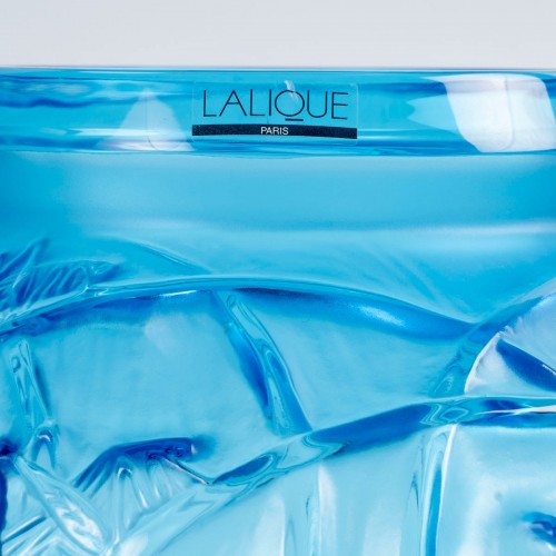 Lalique France - Vase Sauterelles Grasshoppers - New - 