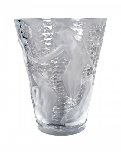 Lalique France - Vase Ondines 