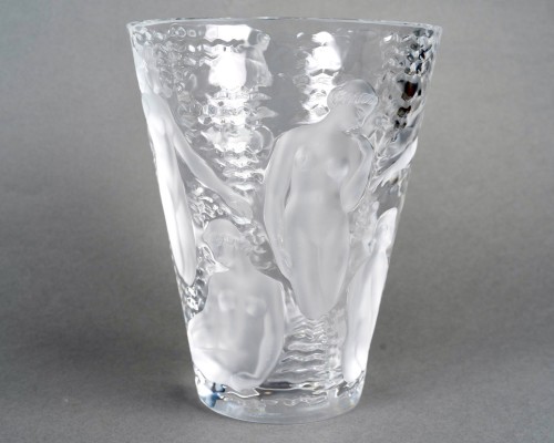Lalique France - Vase Ondines  - Glass & Crystal Style 
