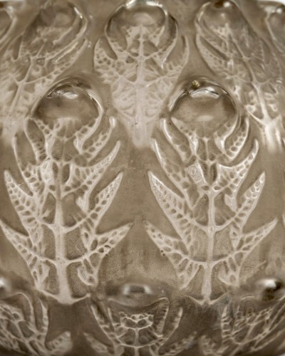 Art nouveau - 1912 René Lalique - Vase Fougeres Fern