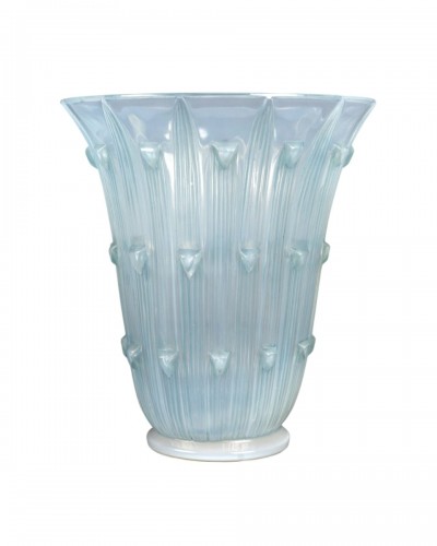 1926 René Lalique - Vase Art Deco Bellis