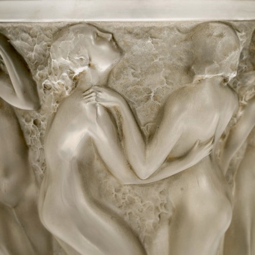 Art Déco - 1927 René Lalique - Vase Bacchantes