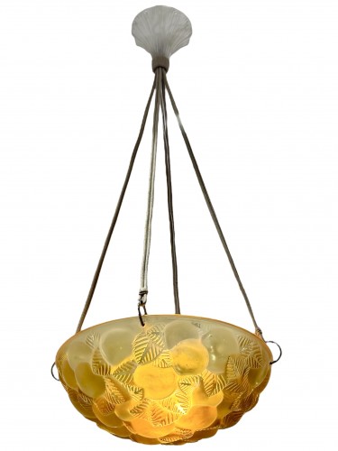 1926 René Lalique - Chandelier Ceiling Fixture