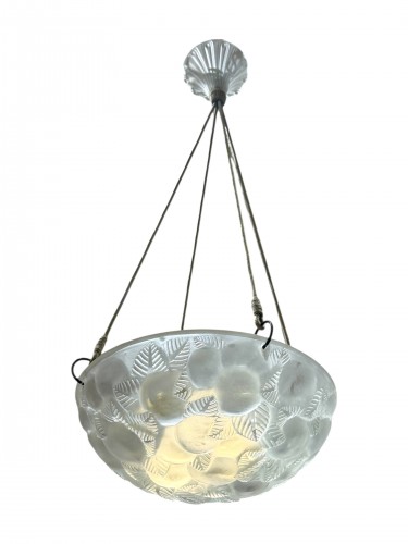 1926 René Lalique - Chandelier Ceiling Fixture - Art Déco