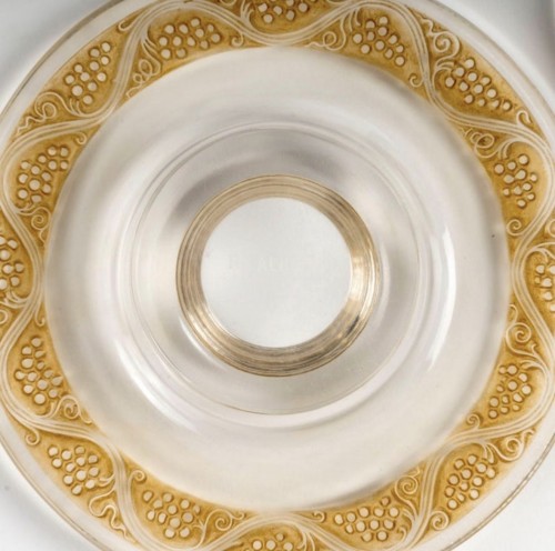 1934 René Lalique - Pair Of Ricquewihr Candlesticks - Art Déco