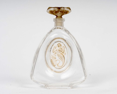 1912 René Lalique - Perfume Bottle La Sirene Mermaid - Glass & Crystal Style Art Déco