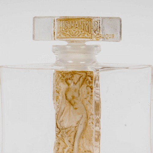 1937 René Lalique - Perfume Bottle Olimpic For Hermanny - 