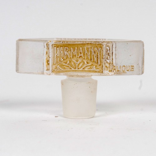 1937 René Lalique - Perfume Bottle Olimpic For Hermanny - Art Déco