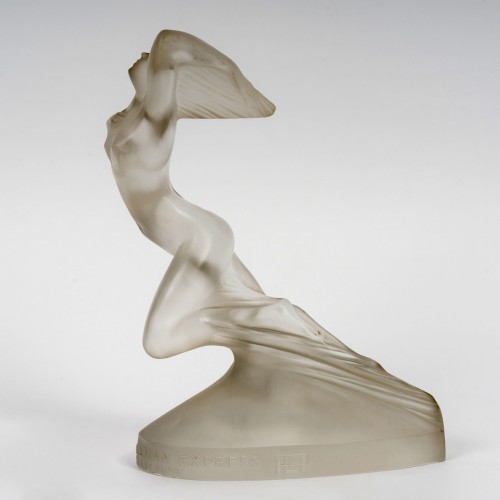 1929 René Lalique - Statuette Cote d&#039;Azur Pullman Express - 