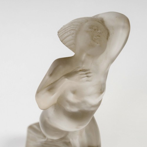 1929 René Lalique - Statuette Cote d&#039;Azur Pullman Express - Art Déco