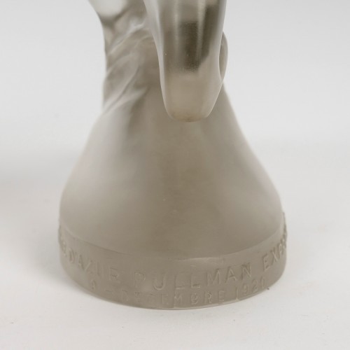 Antiquités - 1929 René Lalique - Statuette Cote d&#039;Azur Pullman Express