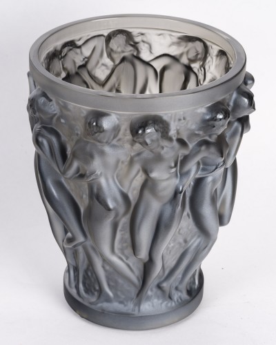Glass & Crystal  - Lalique France - Vase Bacchantes