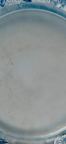 Art Déco - 1932 Rene Lalique - Vase Biches Blue Patina