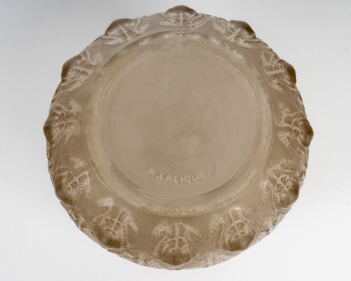 20th century - 1912 René Lalique - Vase Fougeres