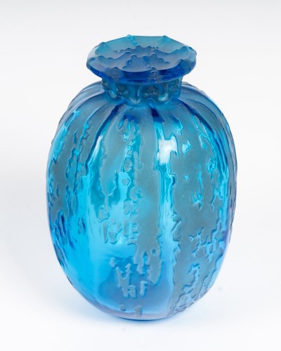 1912 René Lalique - Vase Fontaines - Glass & Crystal Style Art nouveau