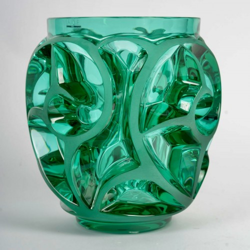 Lalique France - Vase Tourbillons  - Glass & Crystal Style Art Déco