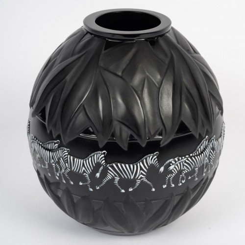 1991 Marie-claude Lalique - Vase Tanzania - 