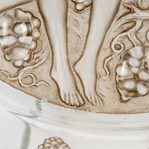 Art Déco - 1943 René Lalique - Plat Côte d'Or