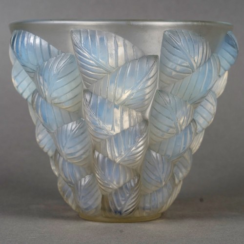 1927 René Lalique - Vase Moissac - Verrerie, Cristallerie Style Art Déco