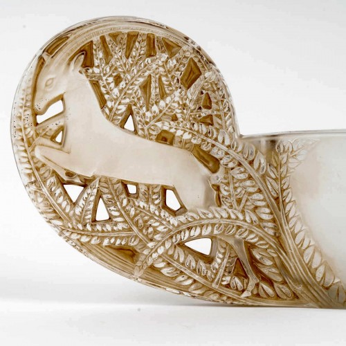 1927 René Lalique - Jardinière Coupe Saint Hubert - BG Arts