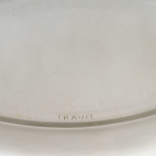 1927 René Lalique - Jardinière Coupe Saint Hubert - Art Déco