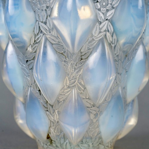 1927 René Lalique - Vase Rampillon - Art Déco
