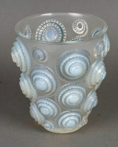 1930 René Lalique - Vase Spirales - Verrerie, Cristallerie Style Art Déco