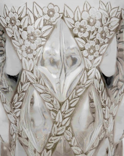 1927 René Lalique - Vase Rampillon - BG Arts