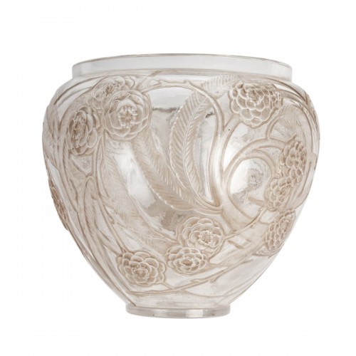 1923 René Lalique - Vase Nefliers
