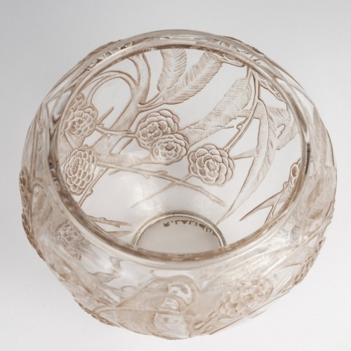 1923 René Lalique - Vase Néfliers - BG Arts