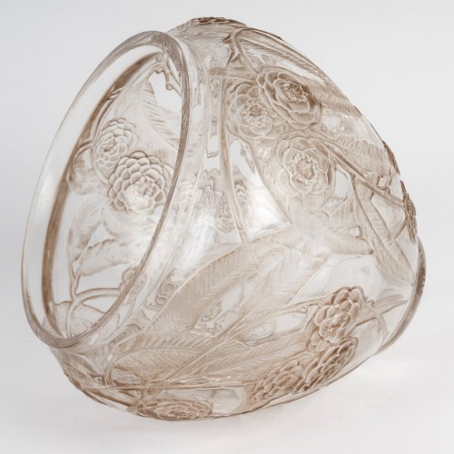 XXe siècle - 1923 René Lalique - Vase Néfliers