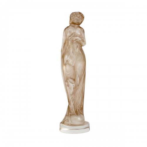 1912 René Lalique - Statuette Moyenne Voilee