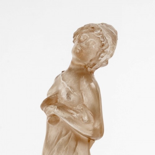 1912 René Lalique - Statuette Moyenne Voilée - Art Déco