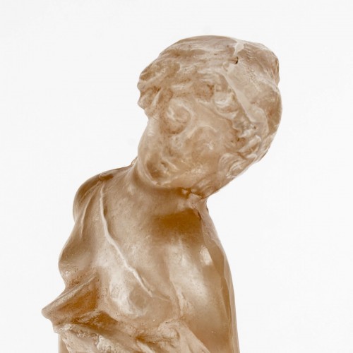 Art Déco - 1912 René Lalique - Statuette Moyenne Voilée