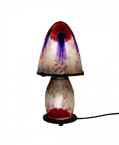 1925 Gabriel Argy-Rousseau - Lampe "Fleurs Tropicales"