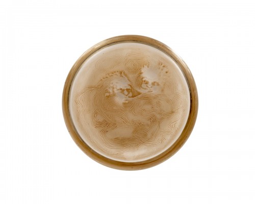 1913 René Lalique - Cendrier Deux Zéphyrs