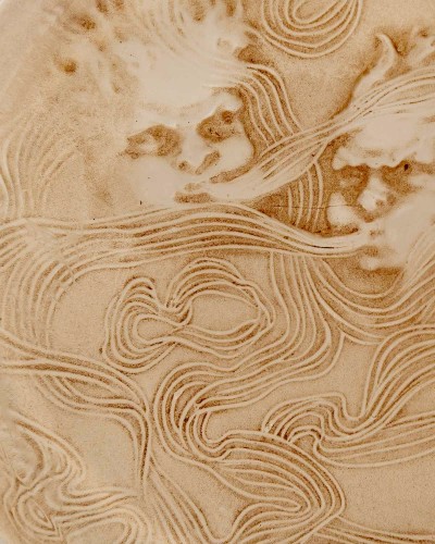 1913 René Lalique - Ashtray Deux Zephyrs - 