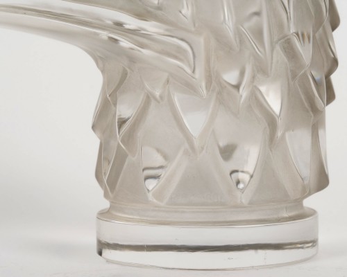 20th century - 1928 René Lalique - Car Mascot Eagle Tete d'Aigle