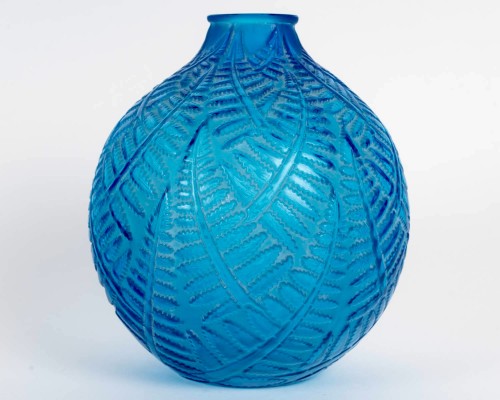 1926 René Lalique - Vase Espalion - Glass & Crystal Style Art Déco