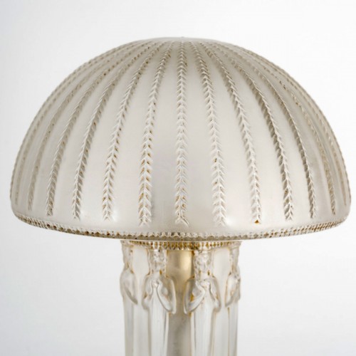 1920 René Lalique - Lamp Caryatids - 